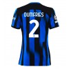 Inter Milan Denzel Dumfries #2 Hemmatröja Dam 2023-24 Korta ärmar